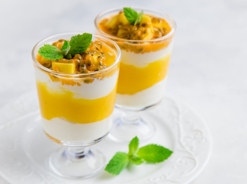 Passion Fruit verrine - be fusion